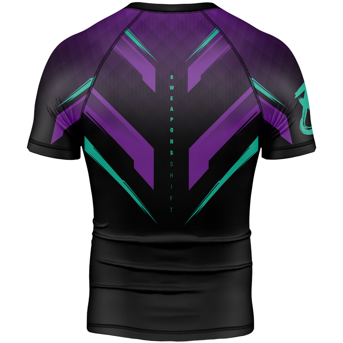 8 WEAPONS Rashguard, S/S, Shift, cyber – 8 WEAPONS Fightgear