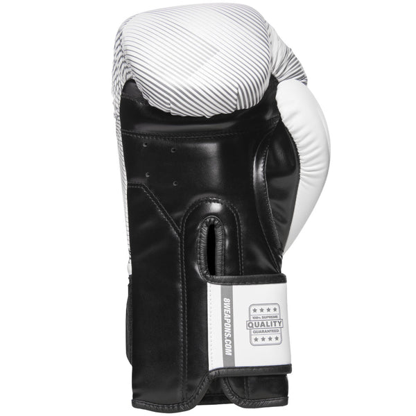 8 WEAPONS Boxing Gloves, Hit, white