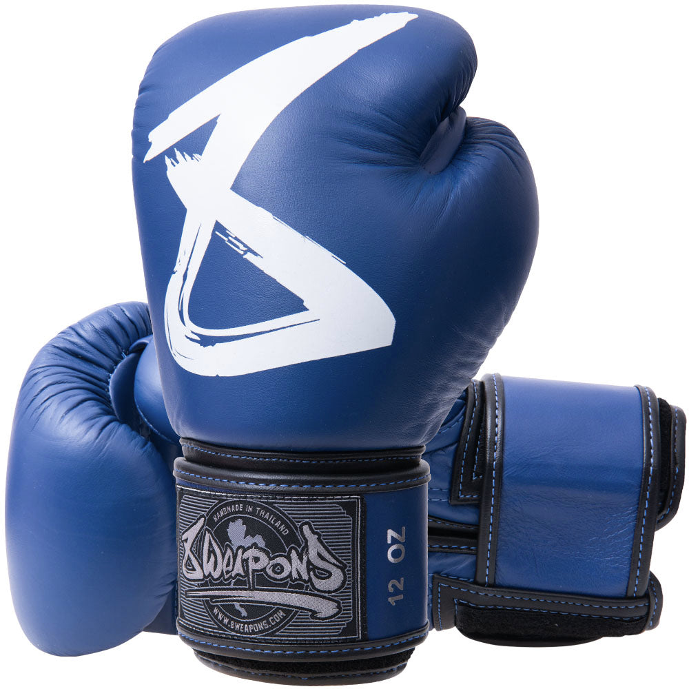 8 WEAPONS Boxing Gloves, BIG 8 Premium, navy
