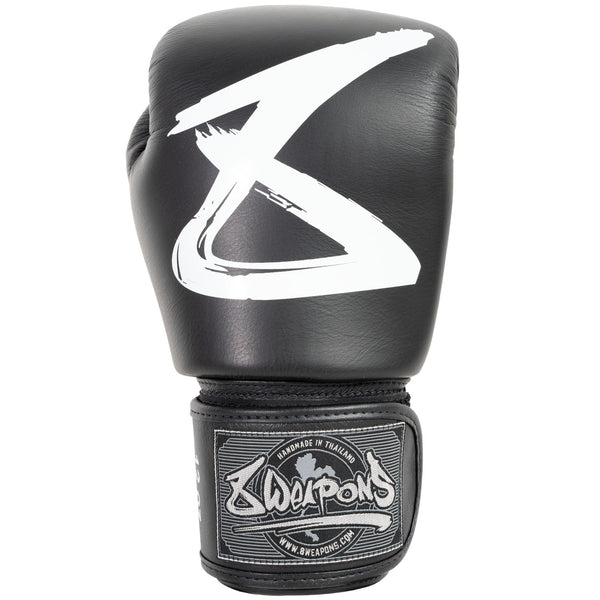 8 WEAPONS Boxing Gloves, BIG 8 Premium, black