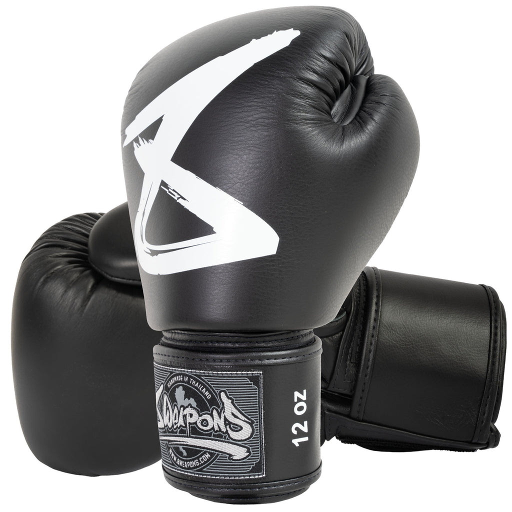 8 WEAPONS Boxing Gloves, BIG 8 Premium, black