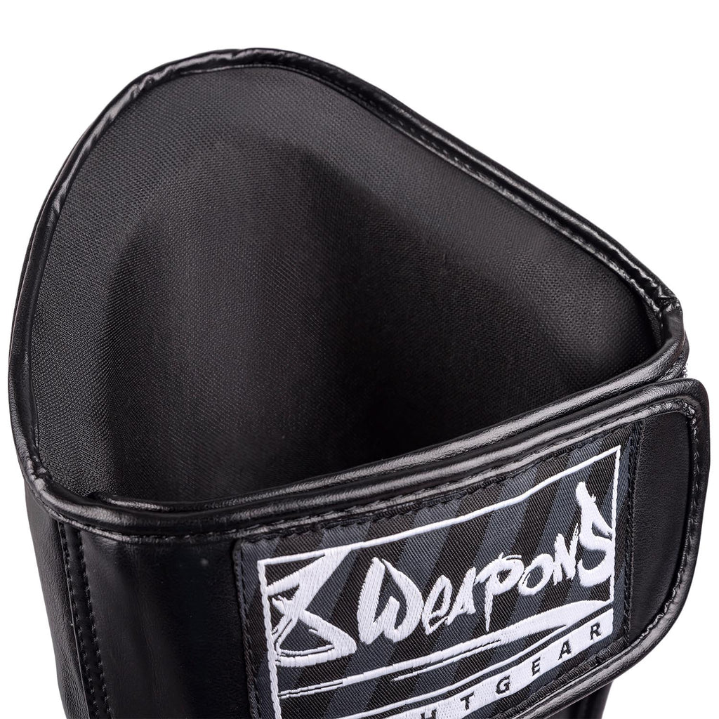 8 WEAPONS Shin Guard, Pure, black – 8 WEAPONS Fightgear Shop