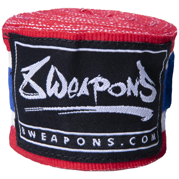 8 WEAPONS Hand Wraps, semi-elastic, 3.5 m, thai