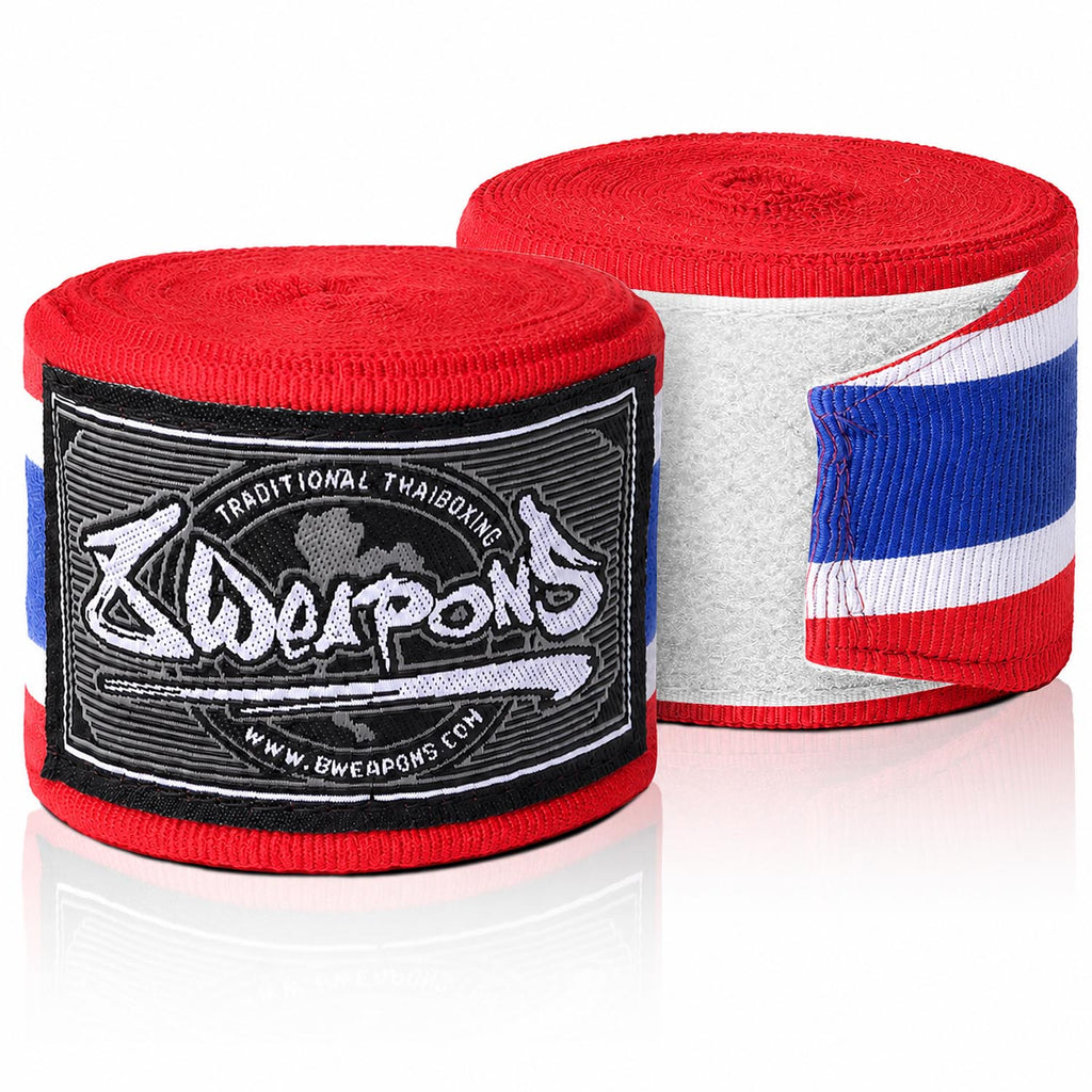 8 WEAPONS Hand Wraps, semi-elastic, 5 m, thai