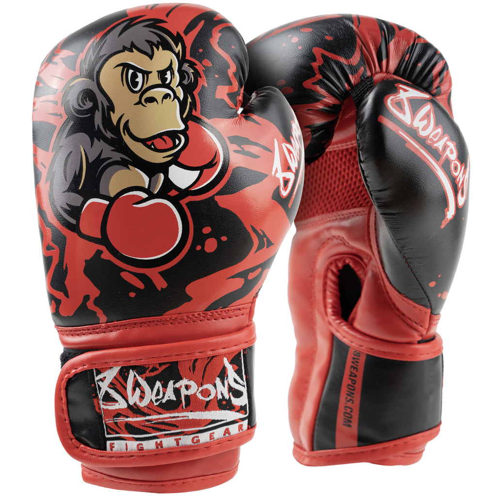 8 WEAPONS Boxing Gloves, Kids, Joe, black-red