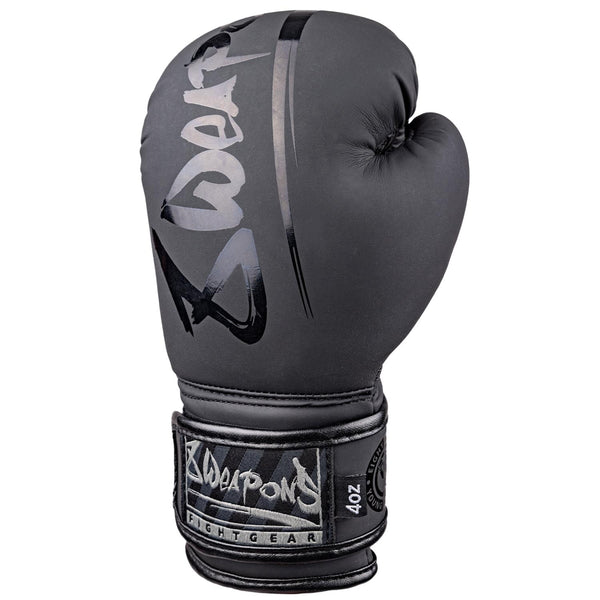 8 WEAPONS Boxing Gloves, Kids, Unlimited 2.0, black-black