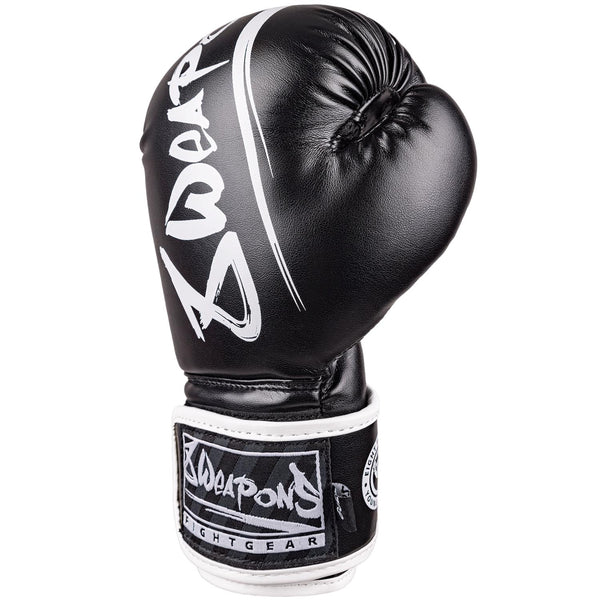 8 WEAPONS Boxing Gloves, Kids, Unlimited 2.0, black-white