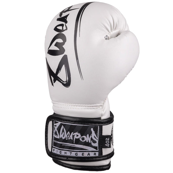 8 WEAPONS Boxing Gloves, Kids, Unlimited 2.0, white-black
