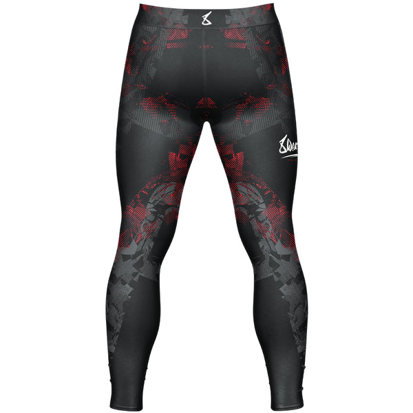 8 WEAPONS Compression Pants, Hit 2.0, black-red