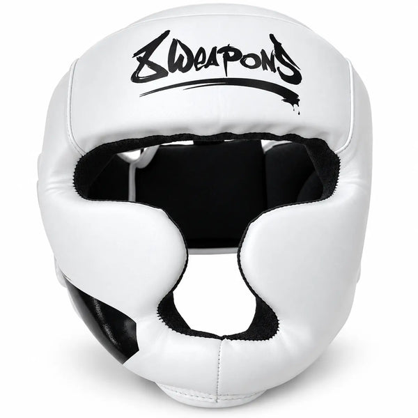 8 WEAPONS Head Guard, Unlimited 2.0, white-black