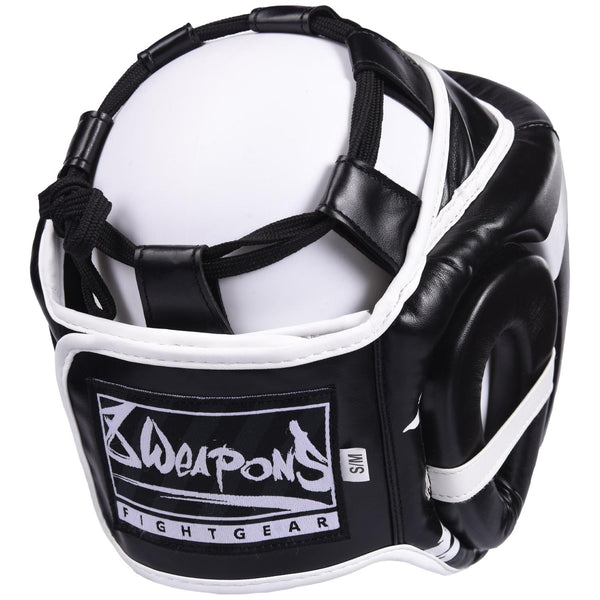 8 WEAPONS Head Guard, Unlimited, black-white