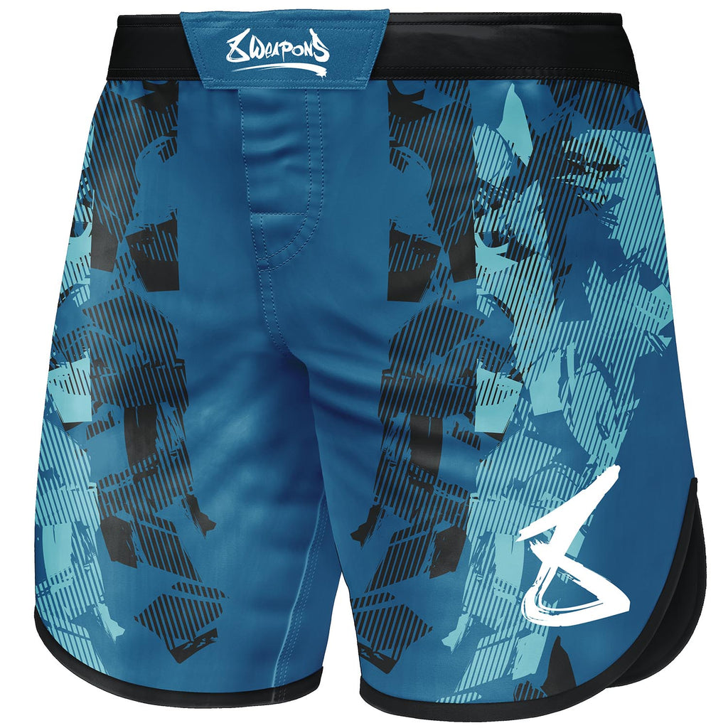 8 WEAPONS Fight Shorts, Hit 2.0, navy-black