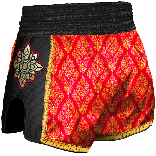 8 WEAPONS Shorts, Super Mesh, Ancient 2.0, red-gold