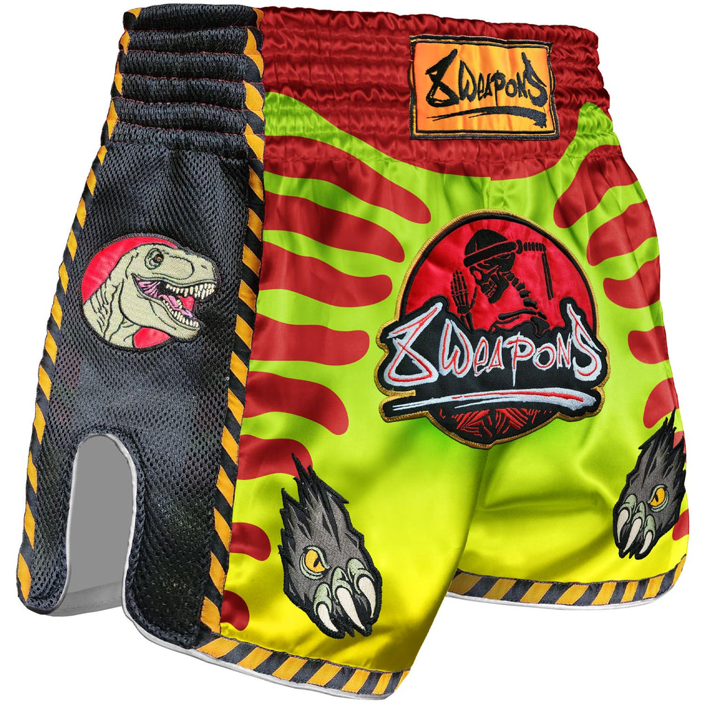 8 WEAPONS Muay Thai Shorts, Jurassic