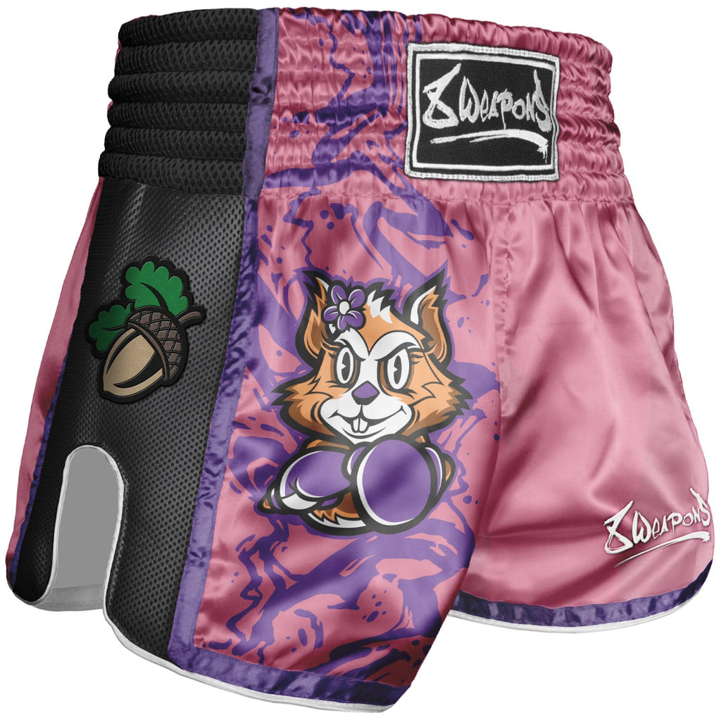 8 WEAPONS Muay Thai Shorts, Kids, Jenny, pink