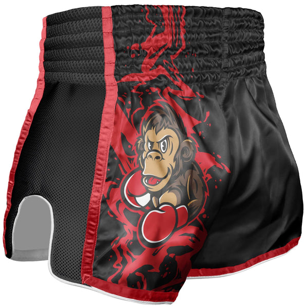 8 WEAPONS Muay Thai Shorts, Kids, Joe, black-red
