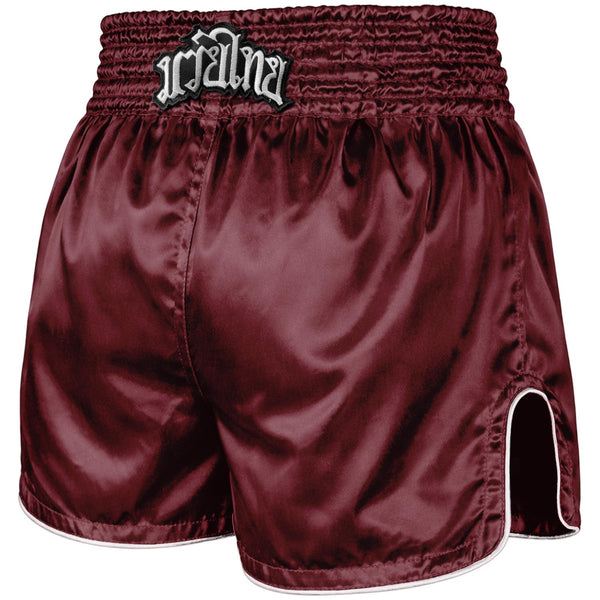 8 WEAPONS Muay Thai Shorts, Mongkol, burgundy