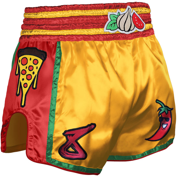 8 WEAPONS Muay Thai Shorts - Muay Pizza