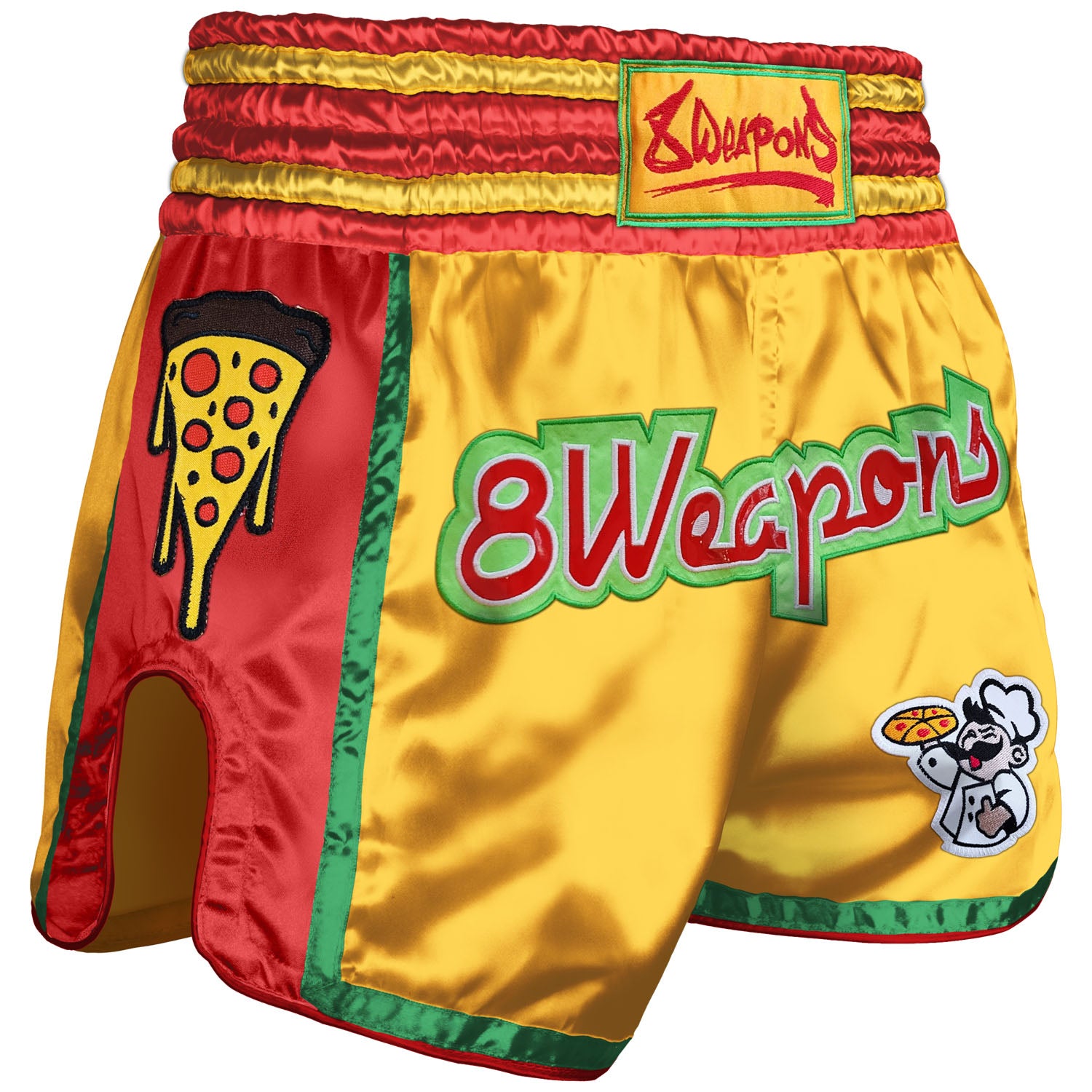 8 WEAPONS Muay Thai Shorts, Muay Pizza – 8 WEAPONS Fightgear Shop ...