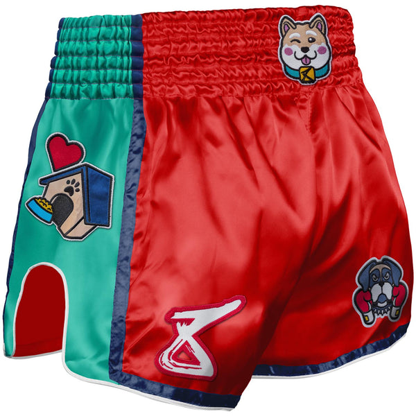 8 WEAPONS Muay Thai Shorts, Puppy