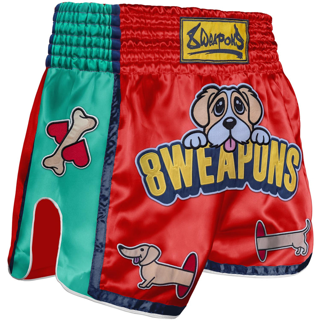 8 WEAPONS Muay Thai Shorts, Puppy