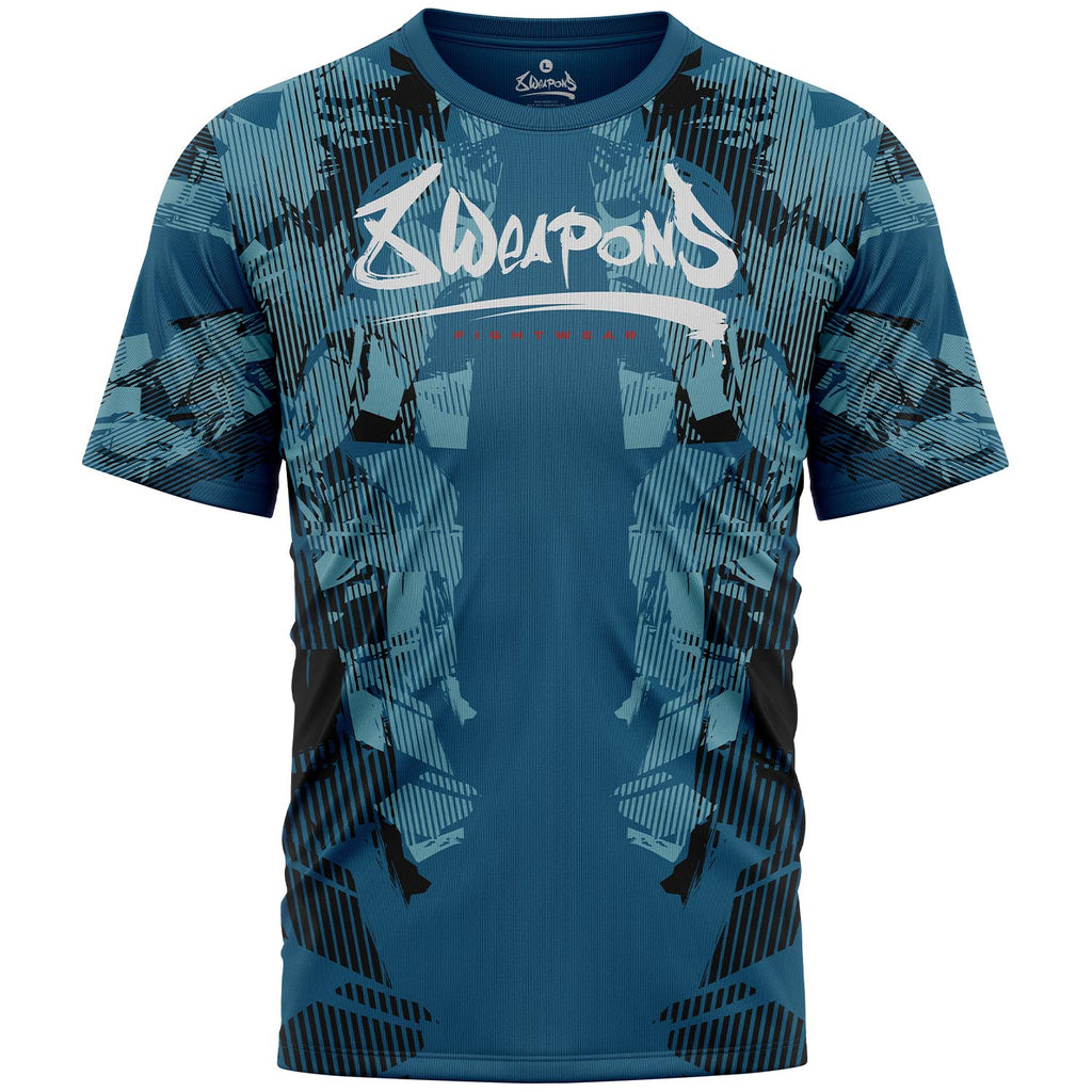 8 WEAPONS Functional T-Shirt, Hit 2.0, navy-black