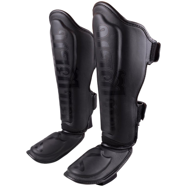 8 WEAPONS Shin Guards, Bangkok, black-black