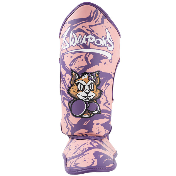 8 WEAPONS Shin Guards, Kids, Jenny, pink