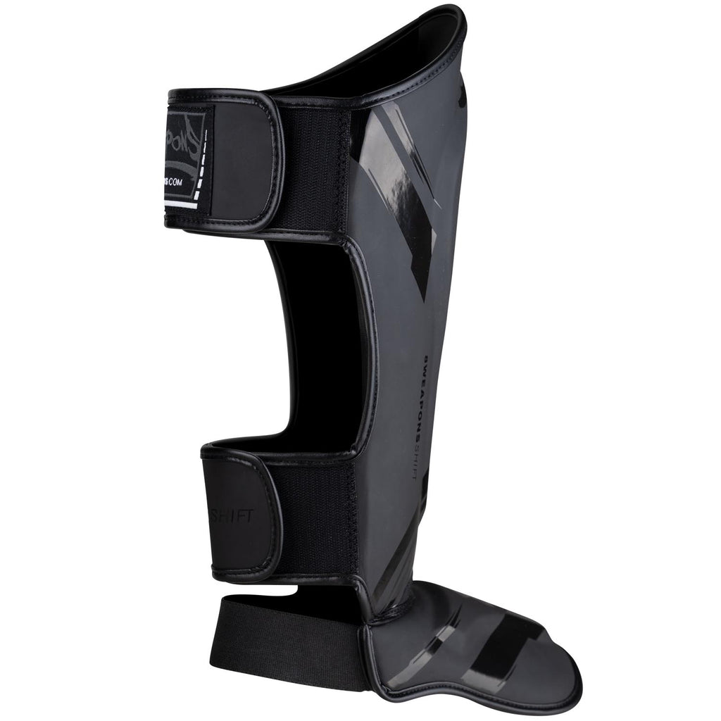 8 WEAPONS Shin Guards, Shift, black-black – 8 WEAPONS Fightgear
