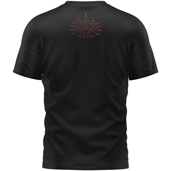 8 WEAPONS T-Shirt, 8 Ways Yant 2.0, black-bordeaux