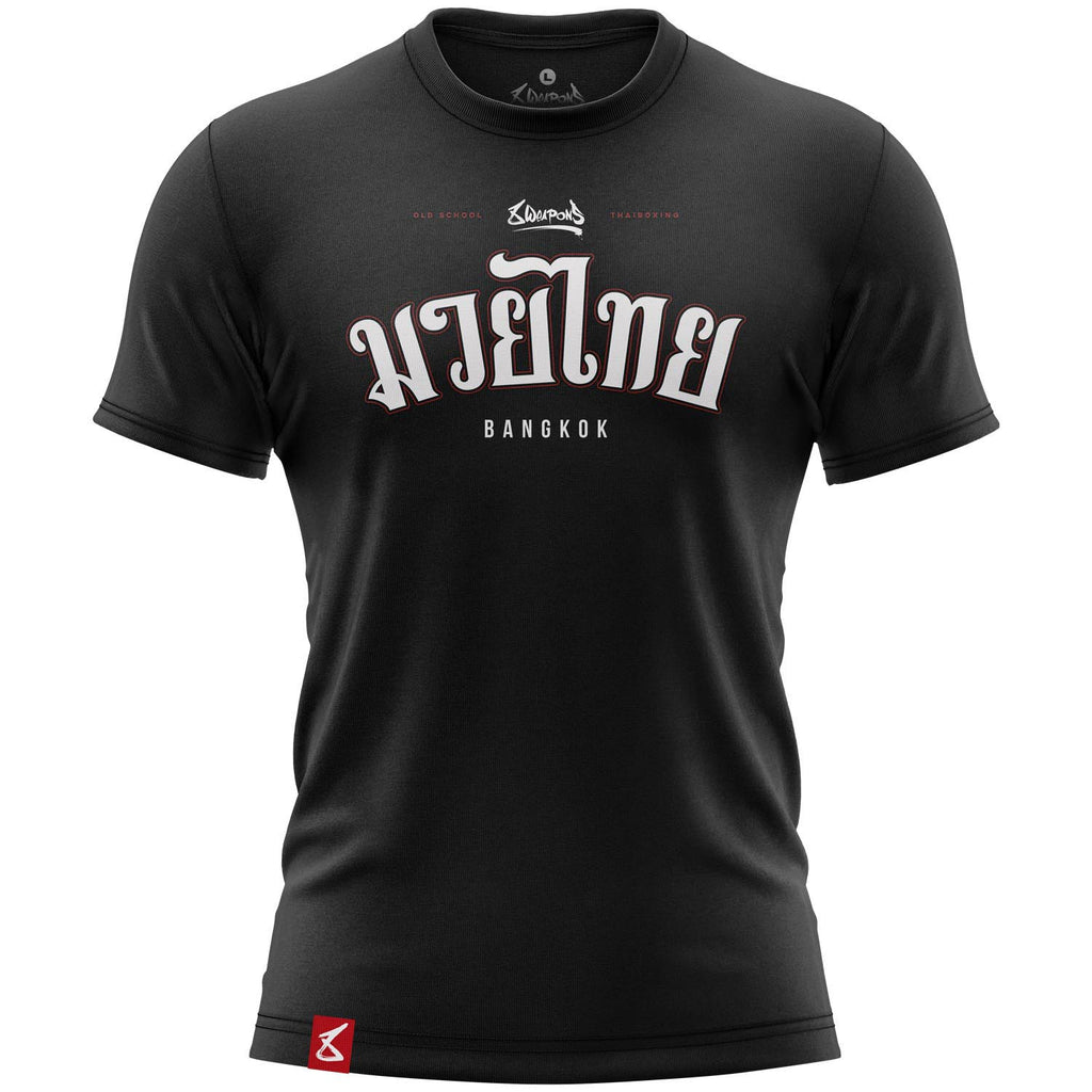 8 WEAPONS T-Shirt, Bangkok, black-white