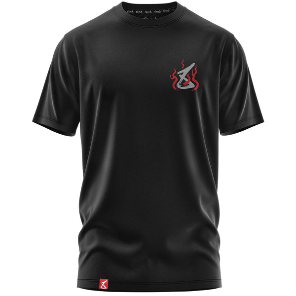 8 WEAPONS T-Shirt, Boran Skull, black