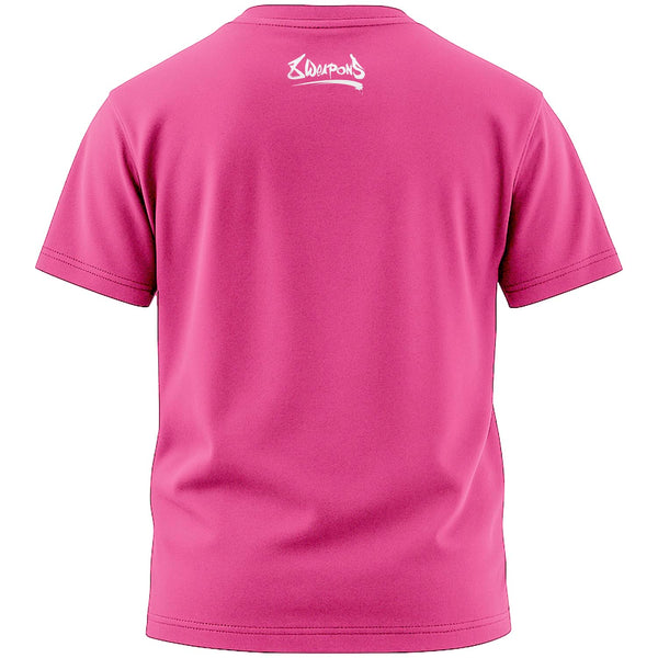 8 WEAPONS T-Shirt, Kids, Jenny, pink