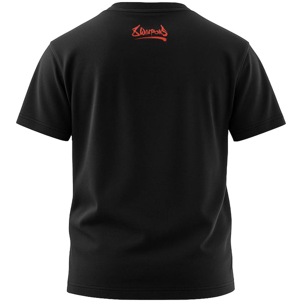 8 WEAPONS T-Shirt, Kids, Joe, black-red