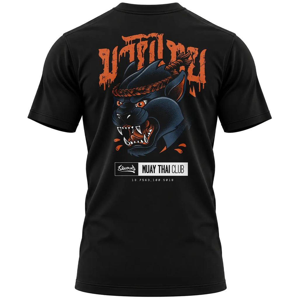 8 WEAPONS T-Shirt, Panther, black