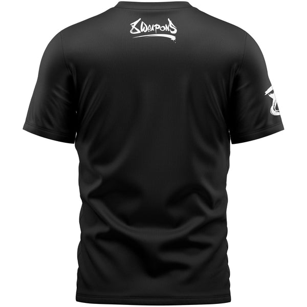 8 WEAPONS T-Shirt, Unlimited 2.0, black-white