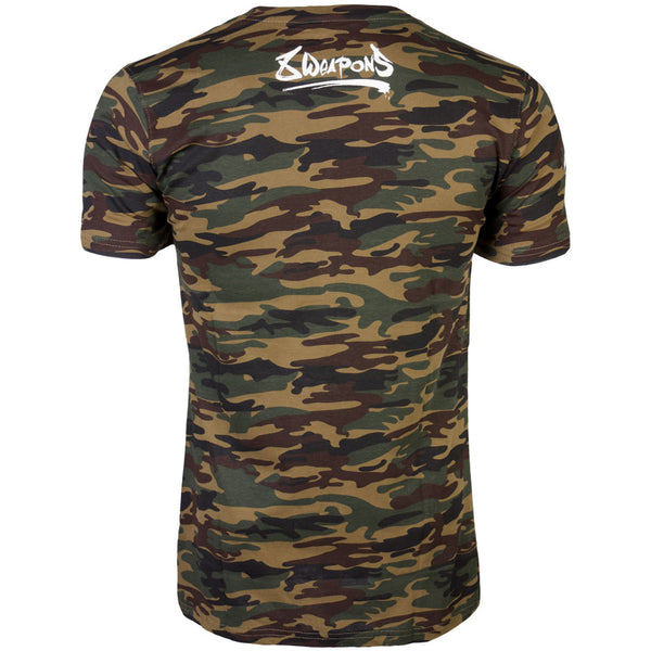 8 WEAPONS Muay Thai T-Shirt, Unlimited Camo