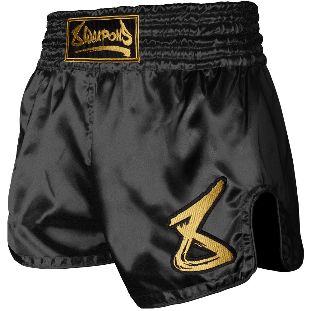 8 WEAPONS Strike Shorts, black-gold