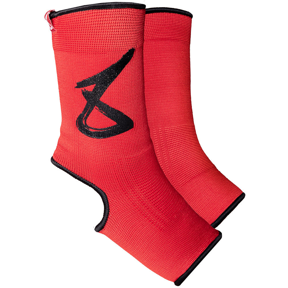 8 WEAPONS Ankle Guards, red