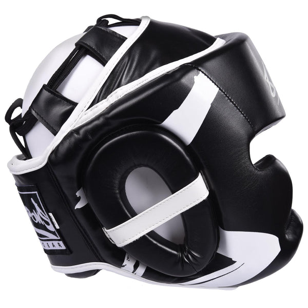 8 WEAPONS Head Guard, Unlimited, black-white