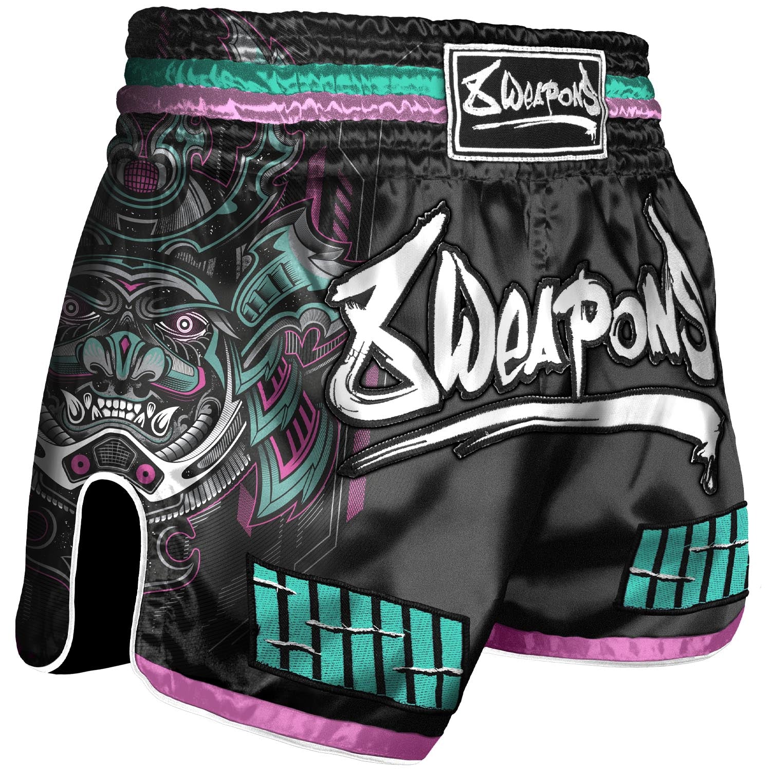 ⭐️ 侍 ⭐️ 8 WEAPONS Muay Thai Shorts, Samurai 2.0, cyber – 8 WEAPONS