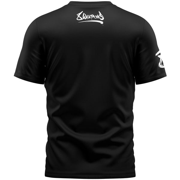 8 WEAPONS Muay Thai T-Shirt, Unlimited, black